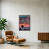 Black Ballon 2. Everyone moved forward. — 60×80cm, 24×31" Black Frame