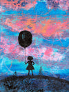 Black Ballon 3. Just me and my emotional support balloon.