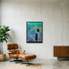 Black Ballon 1. What stays with you? — 60×80cm, 24×31" Black Frame